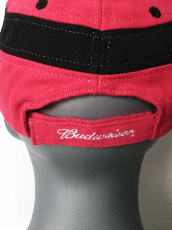 Bud Budweiser Racing Baseball Cap Hat Adjustable … - image 5