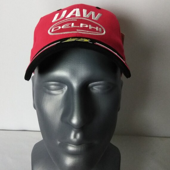 Joe Nemechek UAW Delphi NASCAR Cap Hat Adjustable… - image 1
