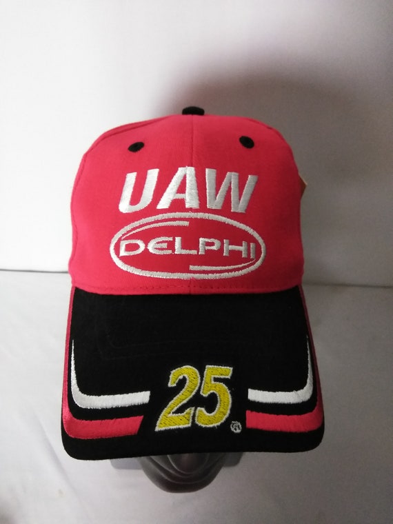 Joe Nemechek UAW Delphi NASCAR Cap Hat Adjustable… - image 2