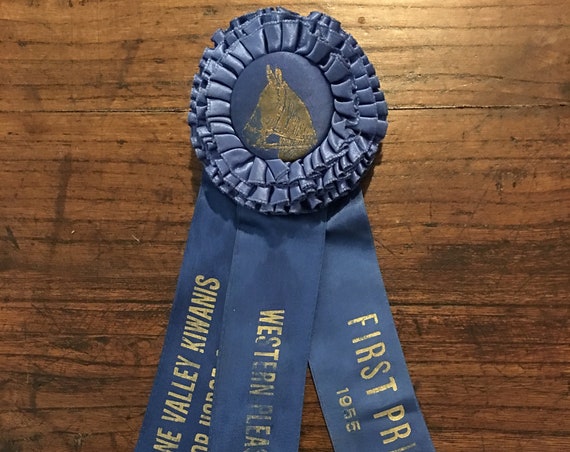 blue ribbons theponycloset first place blue ribbon