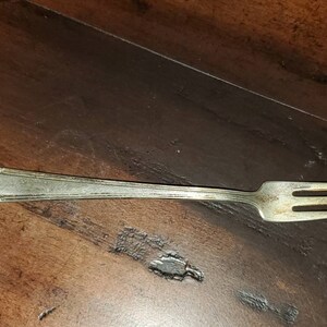 Avon Silver Plated Cocktail Seafood Fork