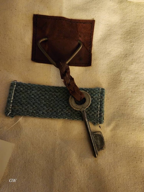 Canvas Tote with Mail Theme New w/tags - image 3