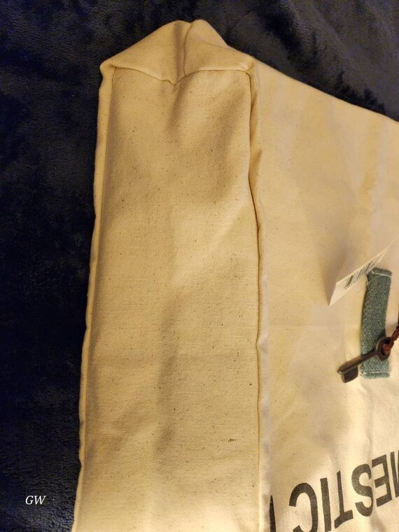 Canvas Tote with Mail Theme New w/tags - image 8
