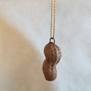 Ceramic Peanut Ornament (#1331)