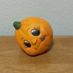 Keramik Medium Pumpkin Noggin - auf der Suche nach etwas Leckerem(#668 E)