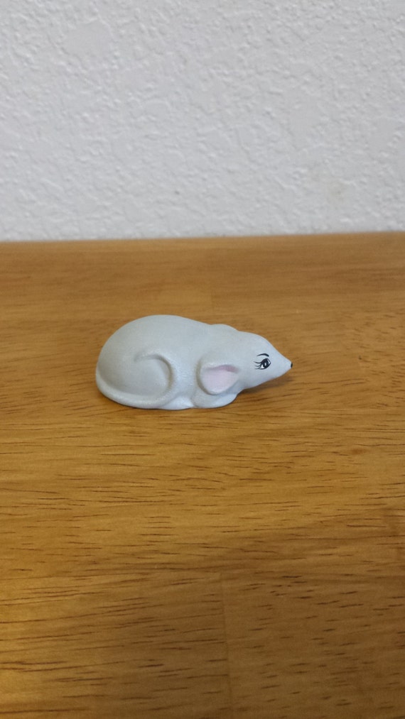 鼠、陶器 横たわる陶器の小さなネズミ(#155) - Etsy 日本