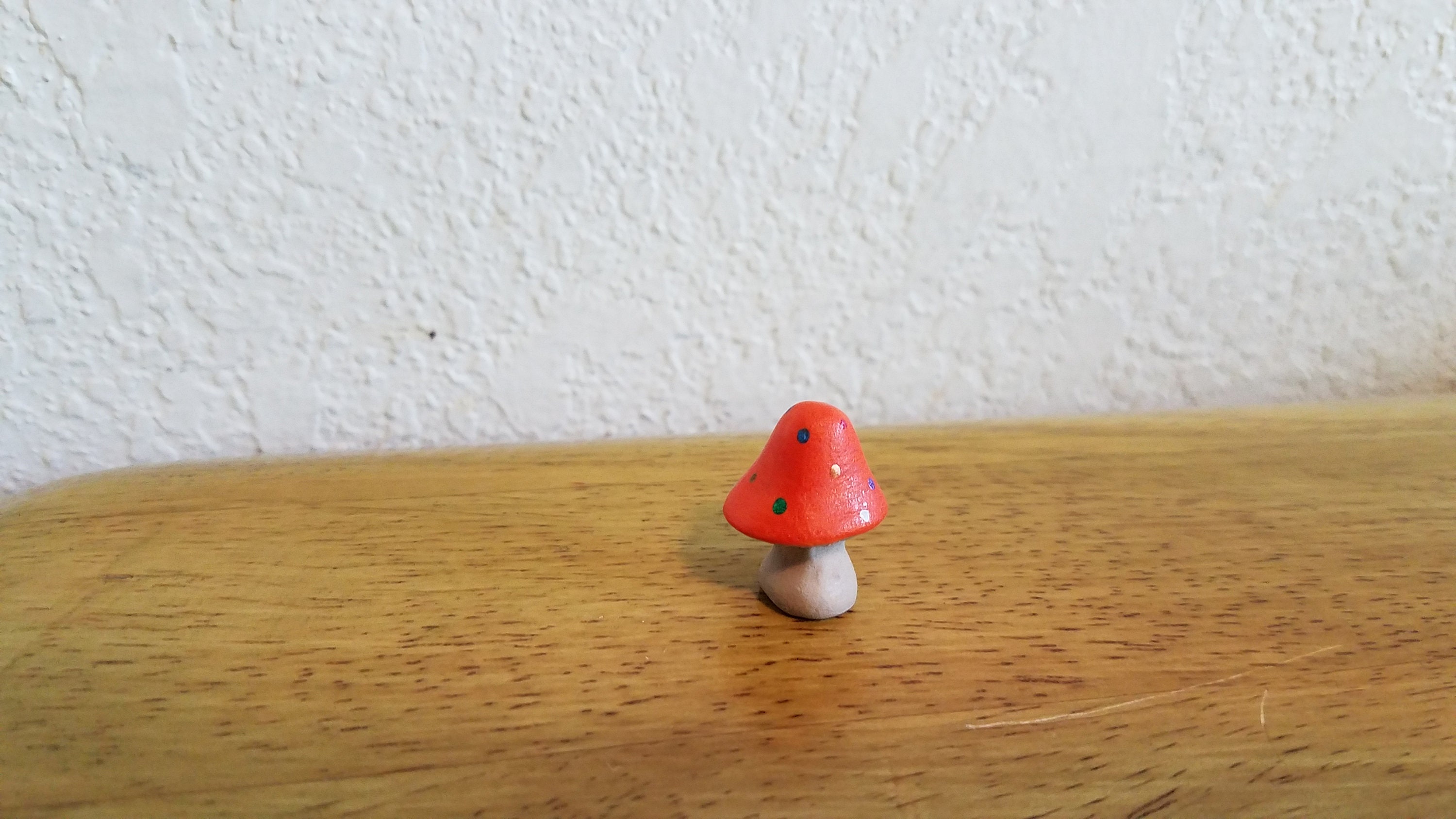 mushroomページ Ceramic Tiny Tiny Orange Top Mushroom(#582) - Etsy