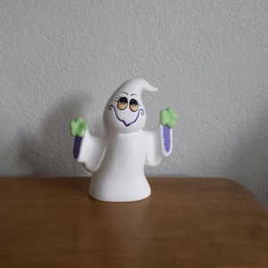 Ceramic Small Ghost Standing (#698)