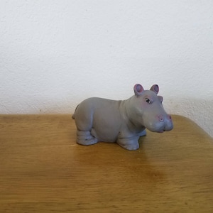 Ceramic Baby Hippopotamus (#1023)