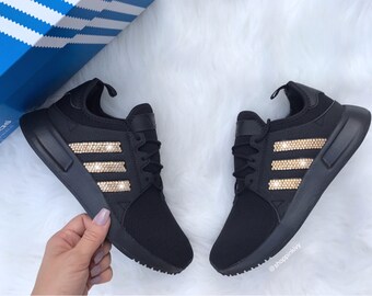 black adidas girl shoes