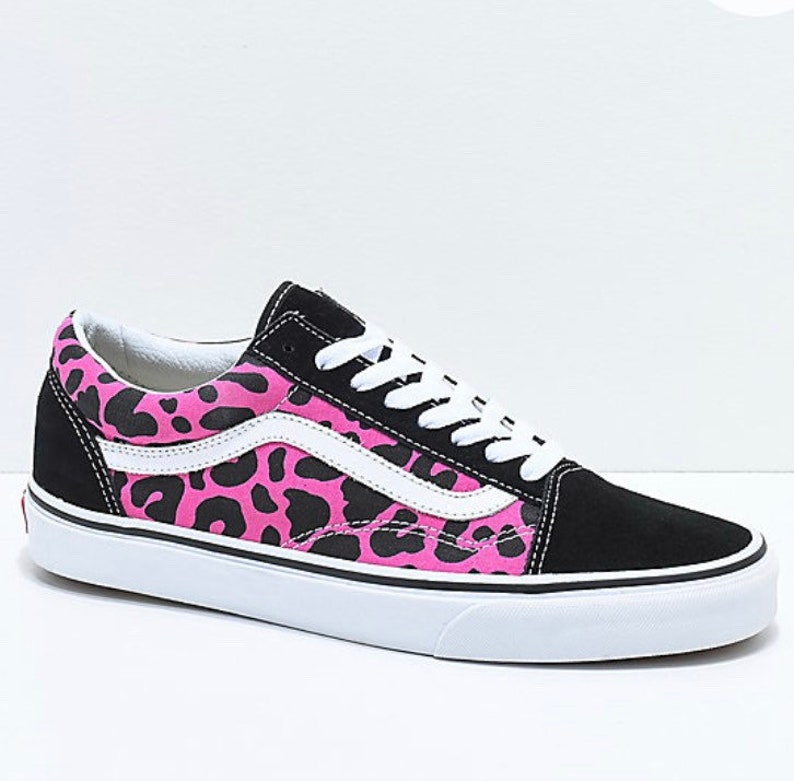 vans old skool leopard