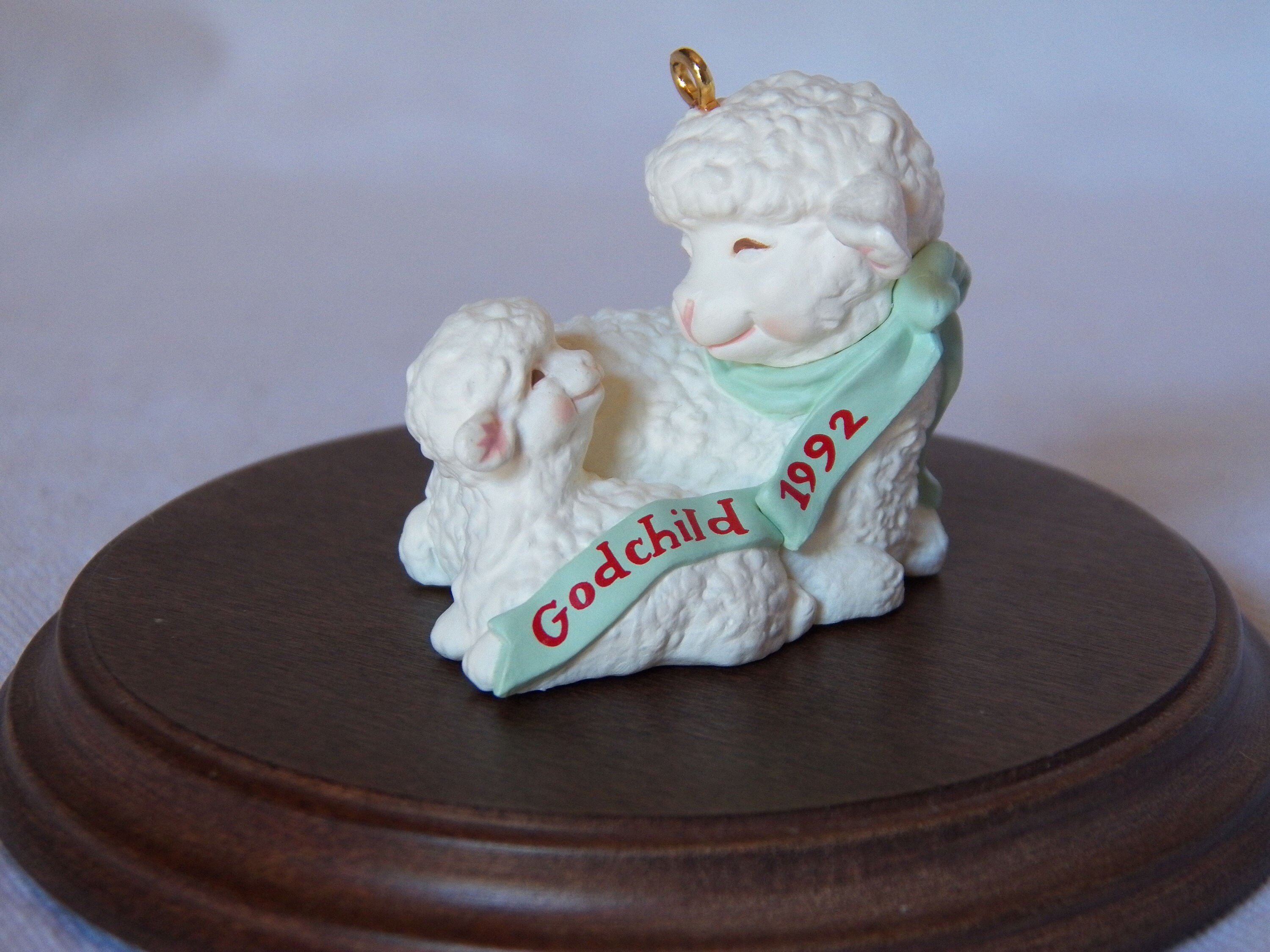 1992 Hallmark godchild Ornament QX5941 Etsy