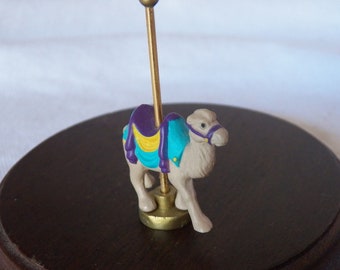 Vintage 1991 Hallmark Merry Miniature - Carousel Camel - QSM1629