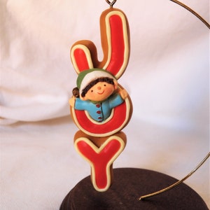 Vintage 1978 Hallmark Joy Ornament - QX1383