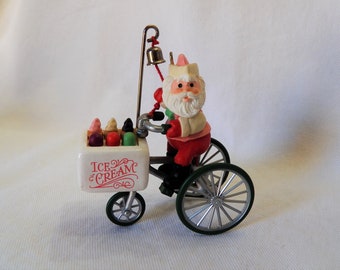 Vintage 1986 Hallmark "Kringle's Kool Treats" - Here Comes Santa #8 - QX4043