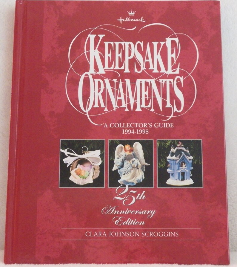 Vintage 1998 Hallmark Keepsake Ornaments Collectors Guide 25th