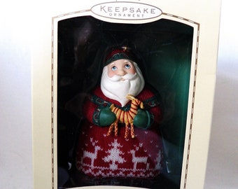 Vintage 2004 Hallmark Santas from Around the World - Norway - QP1711