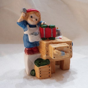 Vintage 1984 Hallmark Elfen Figur - GKG001-4