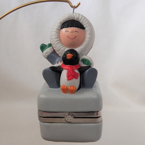 Vntage Hallmark Frosty Frends 1983 nut et ornement de phoque
