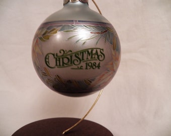 Vintage 1984 Hallmark "Grootmoeder" Glazen ornament - QX2441