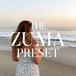 ZUMA MOBILE PRESET - Instagram Preset, Lightroom Mobile Preset, Mobile Lightroom, Blogger presets