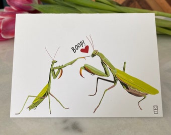 greeting card: valentine's day card | valentines day | valentine | funny card | love card | card for significant other | boop
