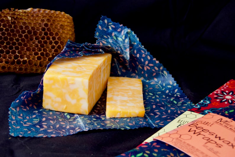 Reusable Beeswax Wraps | Alternative Plastic Wrap | Donation Made w/ Every Order image 8