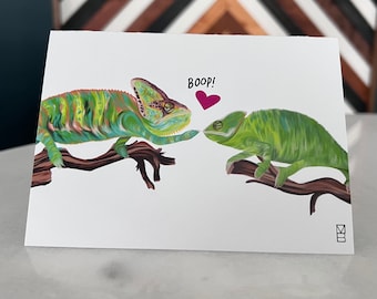 greeting card: valentine's day card | valentines day | valentine | funny card | love card | card for significant other | boop