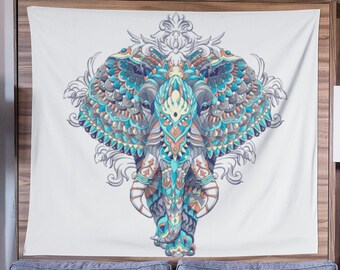 Elephant Tapestry Etsy