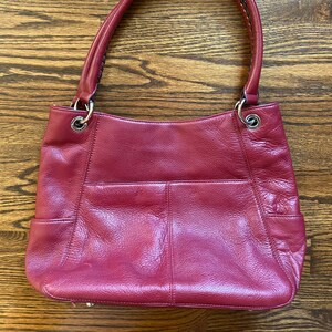 Tignanello red purse new arrivals