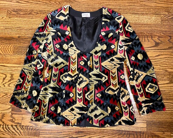 The Milano Tapestry Jacket: 1960s Vintage Southwe… - image 8