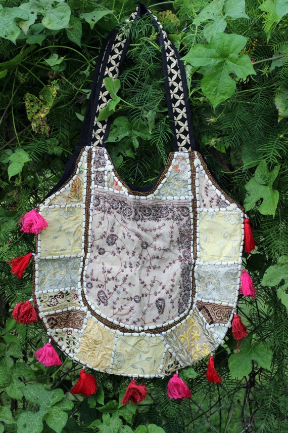 The Island Storm Shoulder Bag: Grey Banjara Pink … - image 1