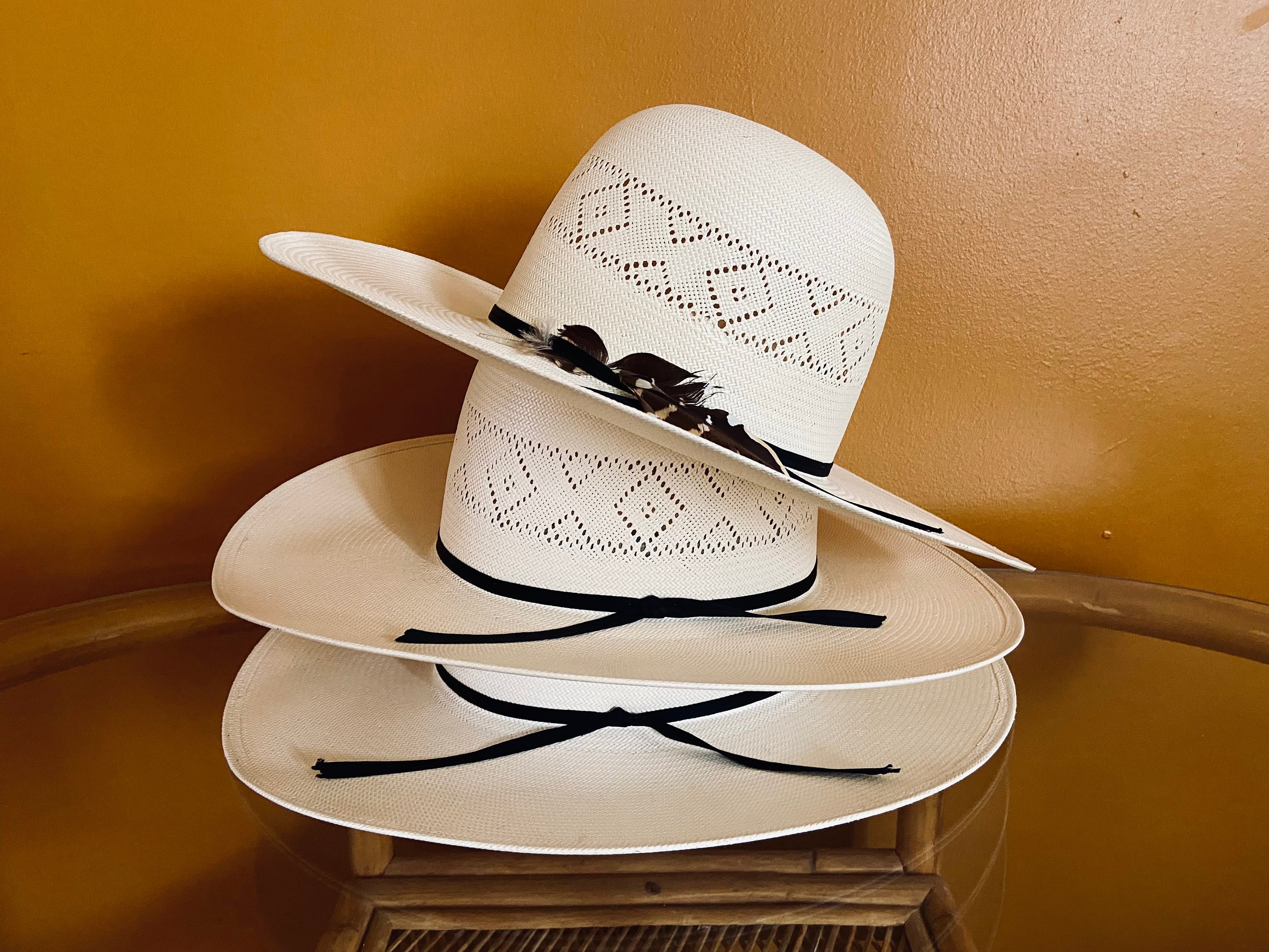 2025年 お歳暮・冬ギフト特集 Straw Stetson Hat: Saddleman The 10X Collection Classics 帽子
