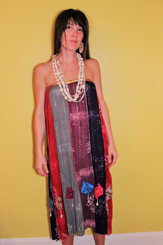 kathmandu wrap dress