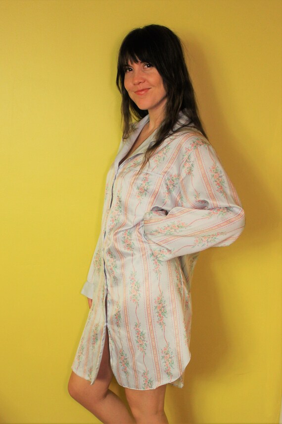 The Beauty Sleep Lounge Shirt: Vintage PJs Baby Bl