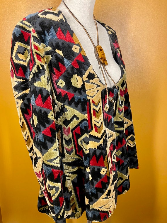 The Milano Tapestry Jacket: 1960s Vintage Southwe… - image 4