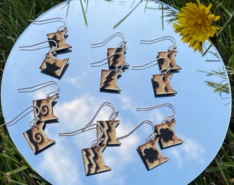 Warrior Cat Inspired Clan Earrings