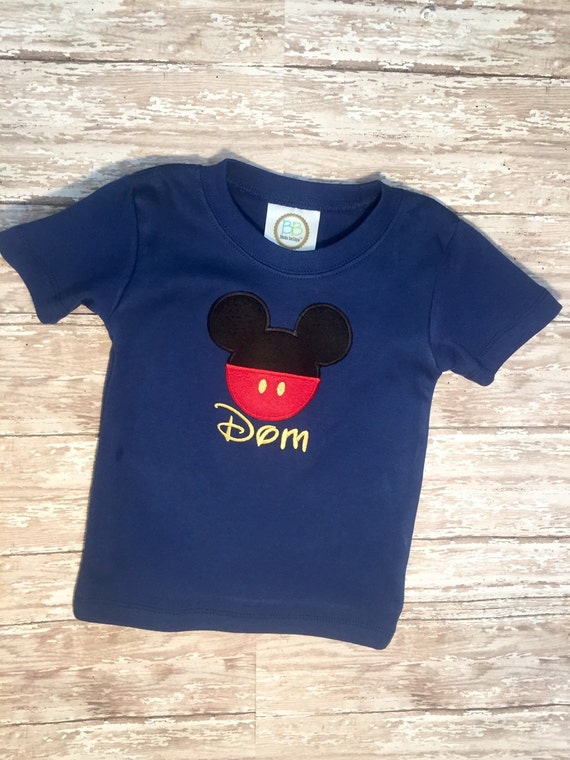 personalized mickey mouse shirt toddler