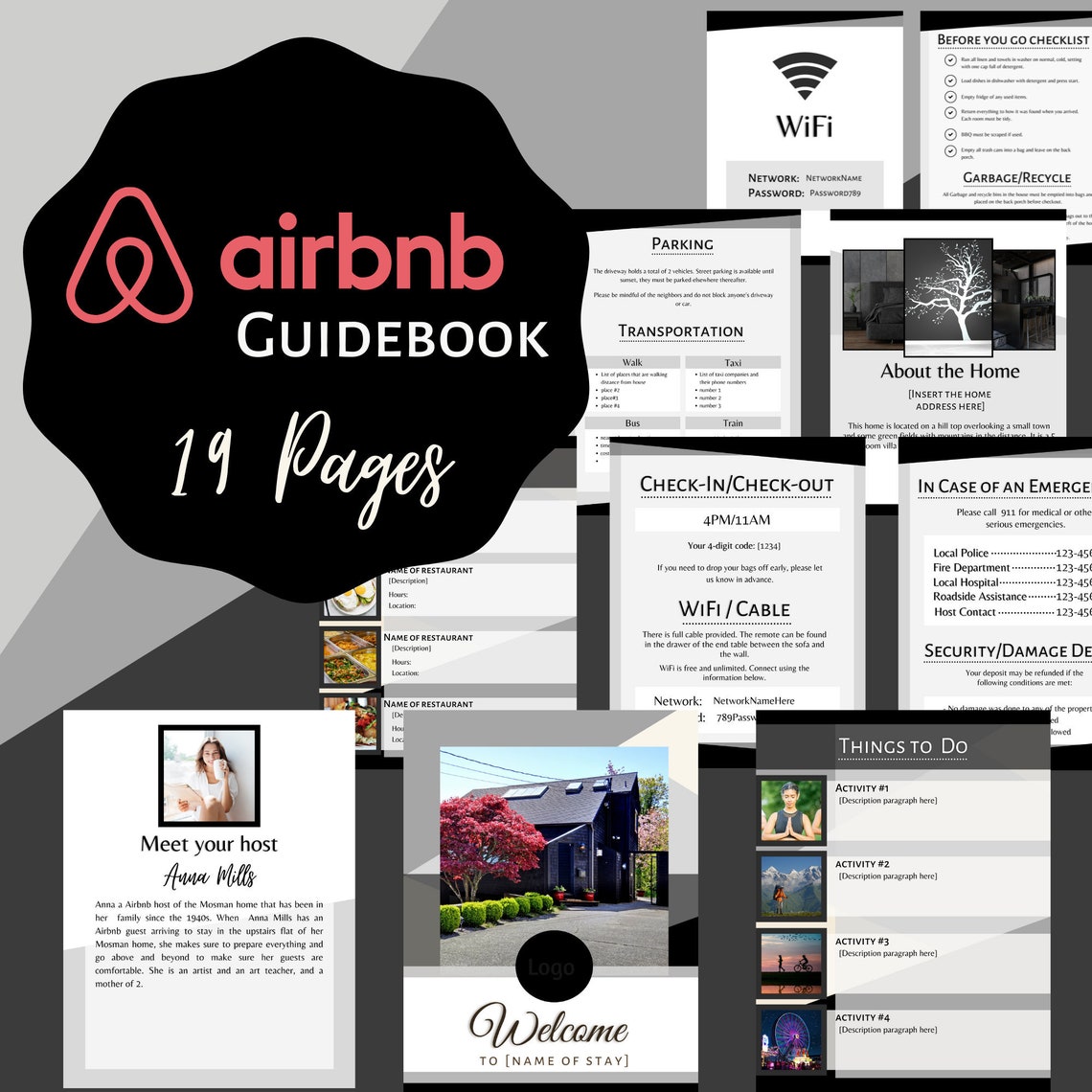 guidebook airbnb template