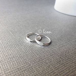 Silver Hoop Earrings, Sleeper Hoops, 10 mm Open Hoop, Sterling Silver Hoops, Small Endless Hoop Earring, Catchless Minimal Earring gift