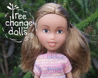 Tree Change Dolls® Doll #15-2024 OOAK, repainted, restyled, second-hand doll, by artist Sonia Singh