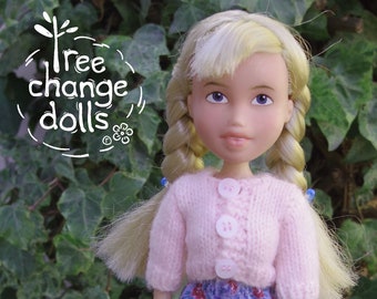 Tree Change Dolls® Doll #34-2024 OOAK, repainted, restyled, second-hand doll, by artist Sonia Singh