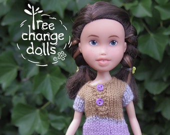 Tree Change Dolls® Doll #43-2024 OOAK, repainted, restyled, second-hand doll, by artist Sonia Singh