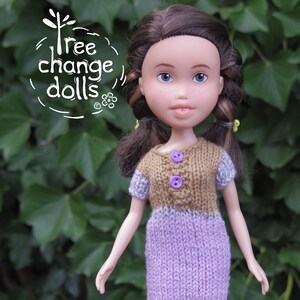 Tree Change Dolls® Doll #43-2024 OOAK, repainted, restyled, second-hand doll, by artist Sonia Singh