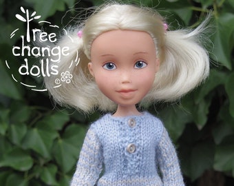 Tree Change Dolls® Doll #45-2024 OOAK, repainted, restyled, second-hand doll, by artist Sonia Singh