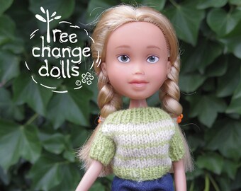 Tree Change Dolls® Doll #46-2024 OOAK, repainted, restyled, second-hand doll, by artist Sonia Singh