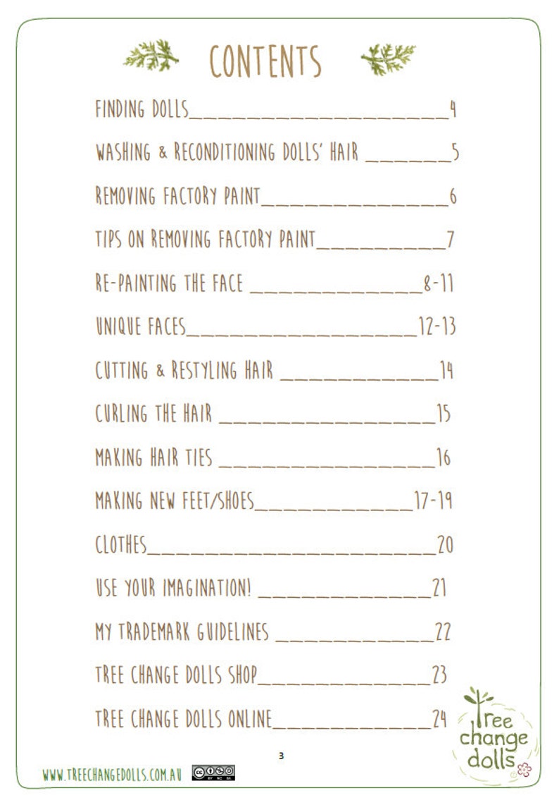 Tree Change Dolls® Sonia Singh's Guide to Re-styling Dolls image 2