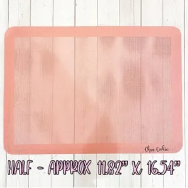 Pink Perforated Silicon Baking Mat (Arlene Chua)