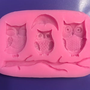 Owl Cake Pan, Silicone Owl Mold, Animal Molds, Molds Silicone, Happy  Birthday Gift Box Cake Pan Pizza Gelatinas Baking Silicone Mold 