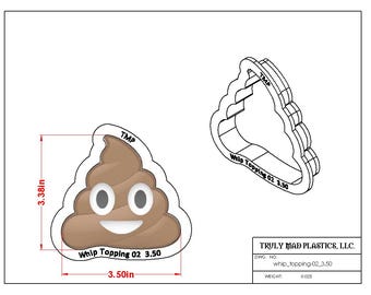 Emoji Poop Cookie Cutter